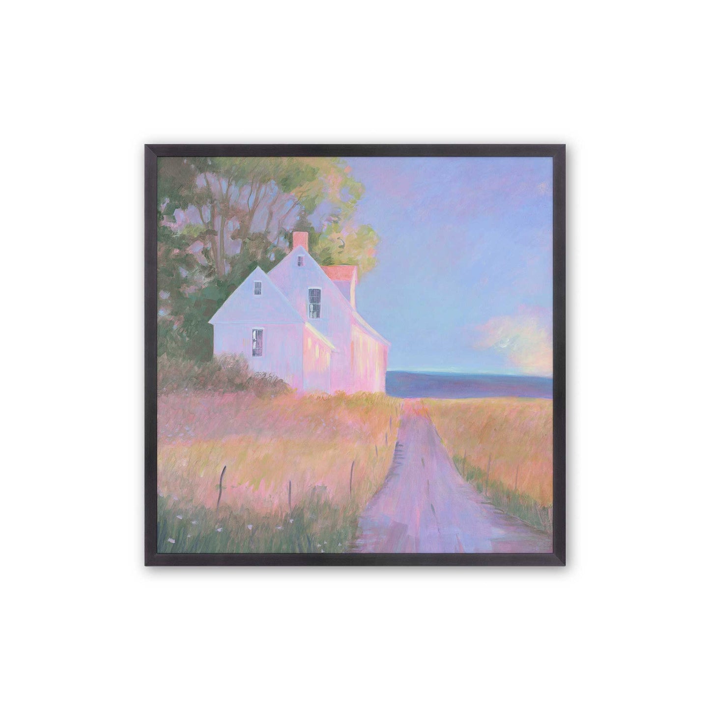 [Color:Weathered Zinc], Picture of art in a Weathered Zinc frame
