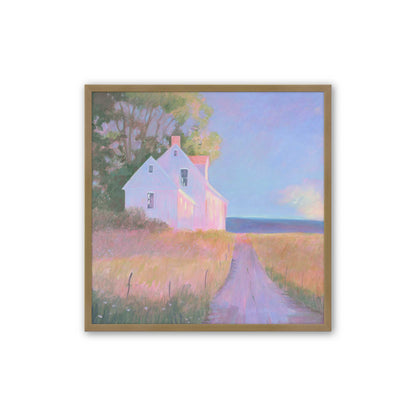 [Color:Brushed Gold], Picture of art in a Brushed Gold frame