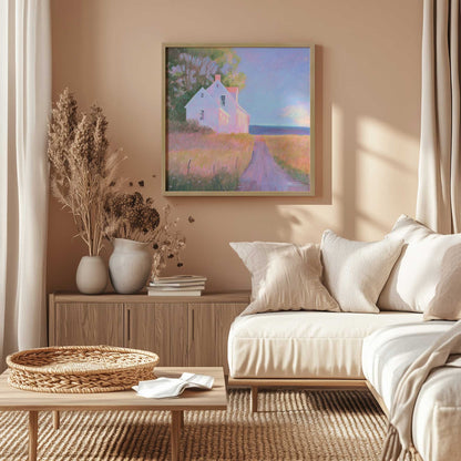 Picture of art in a room