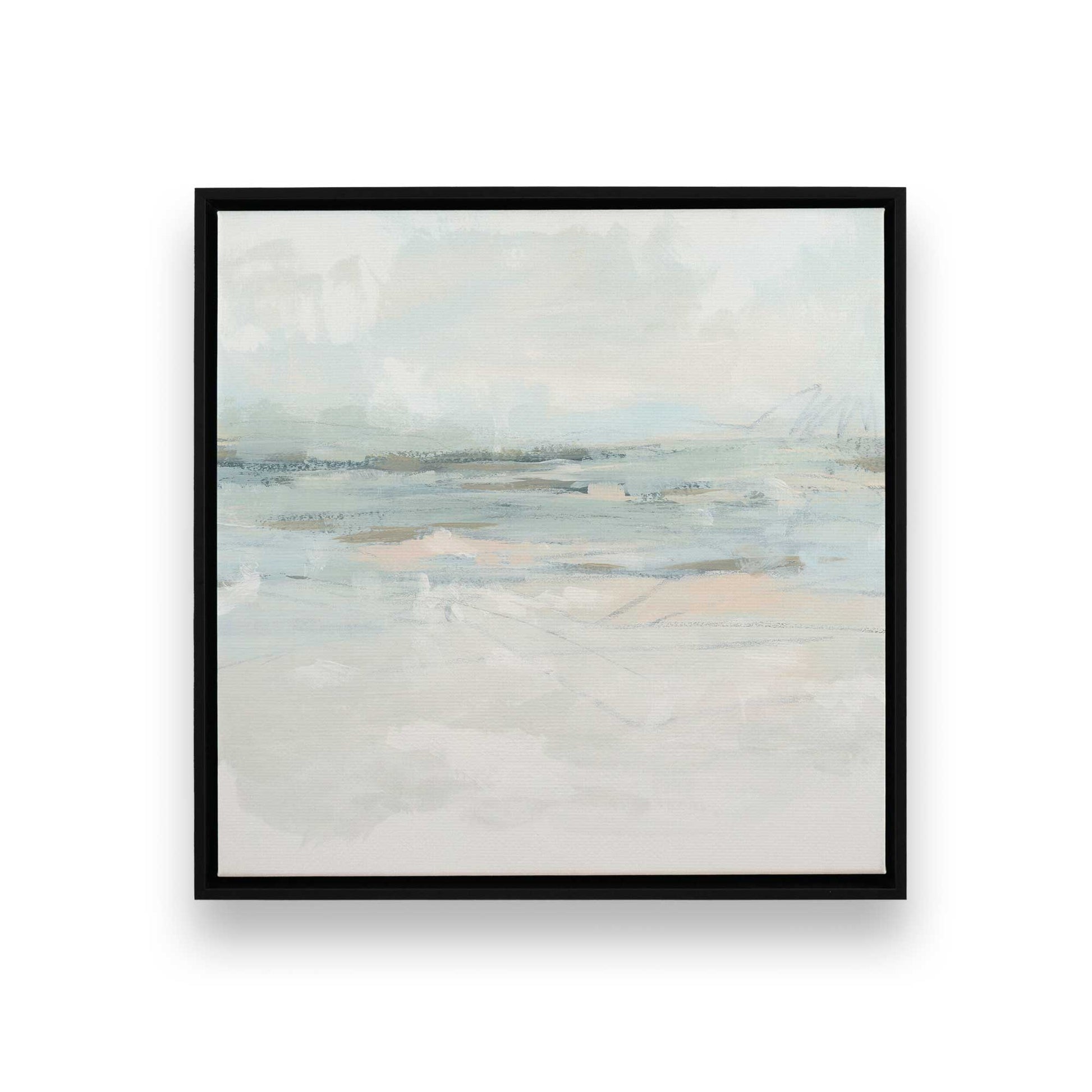 [Color:Satin Black], Picture of art in a Satin Black frame