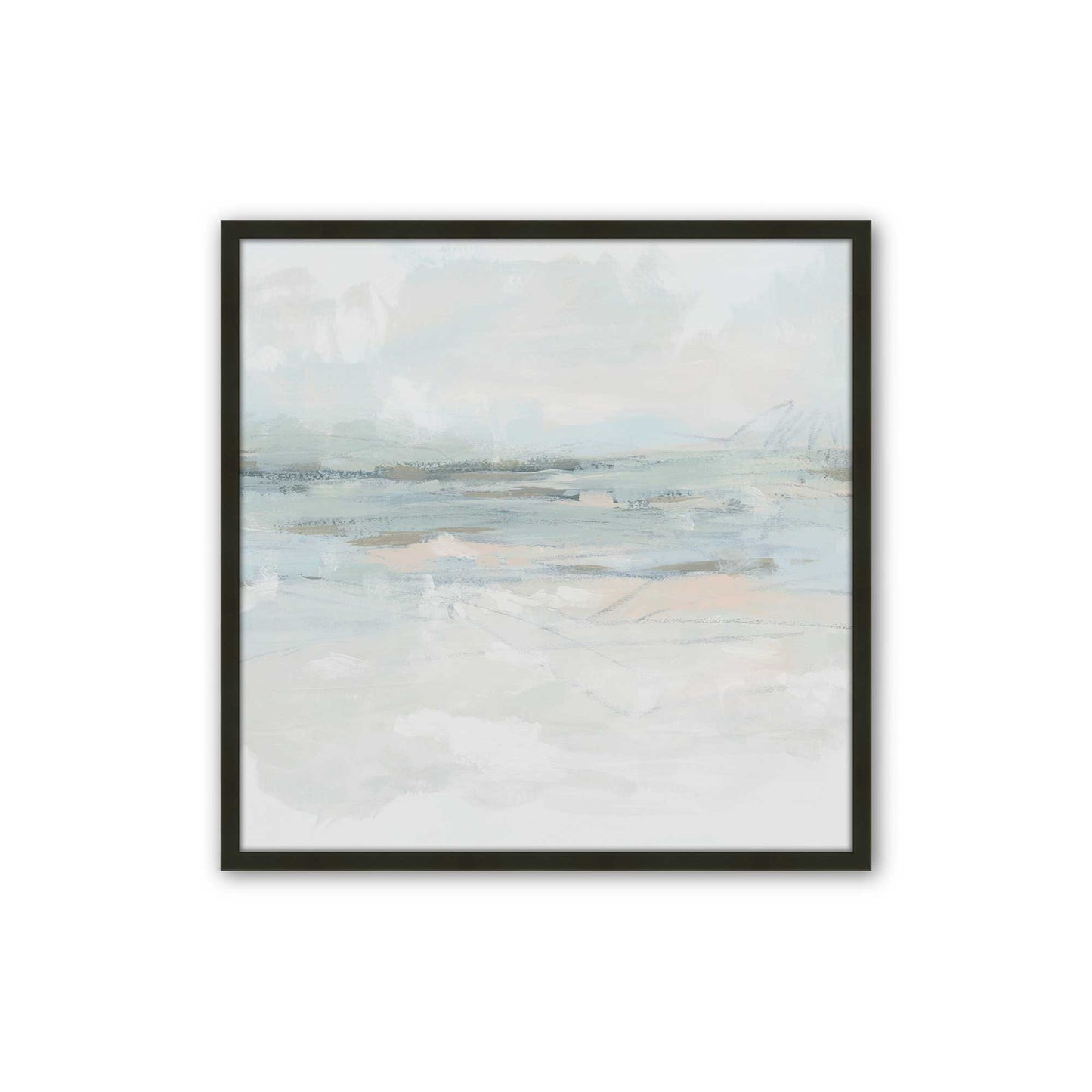 [Color:Satin Black], Picture of art in a Satin Black frame