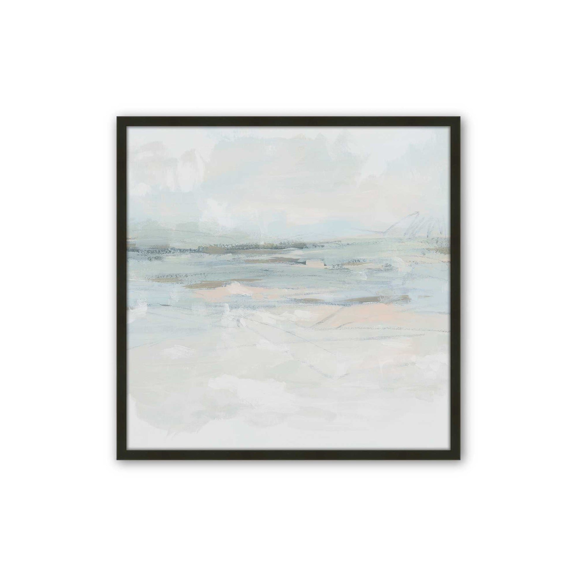 [Color:Satin Black], Picture of art in a Satin Black frame