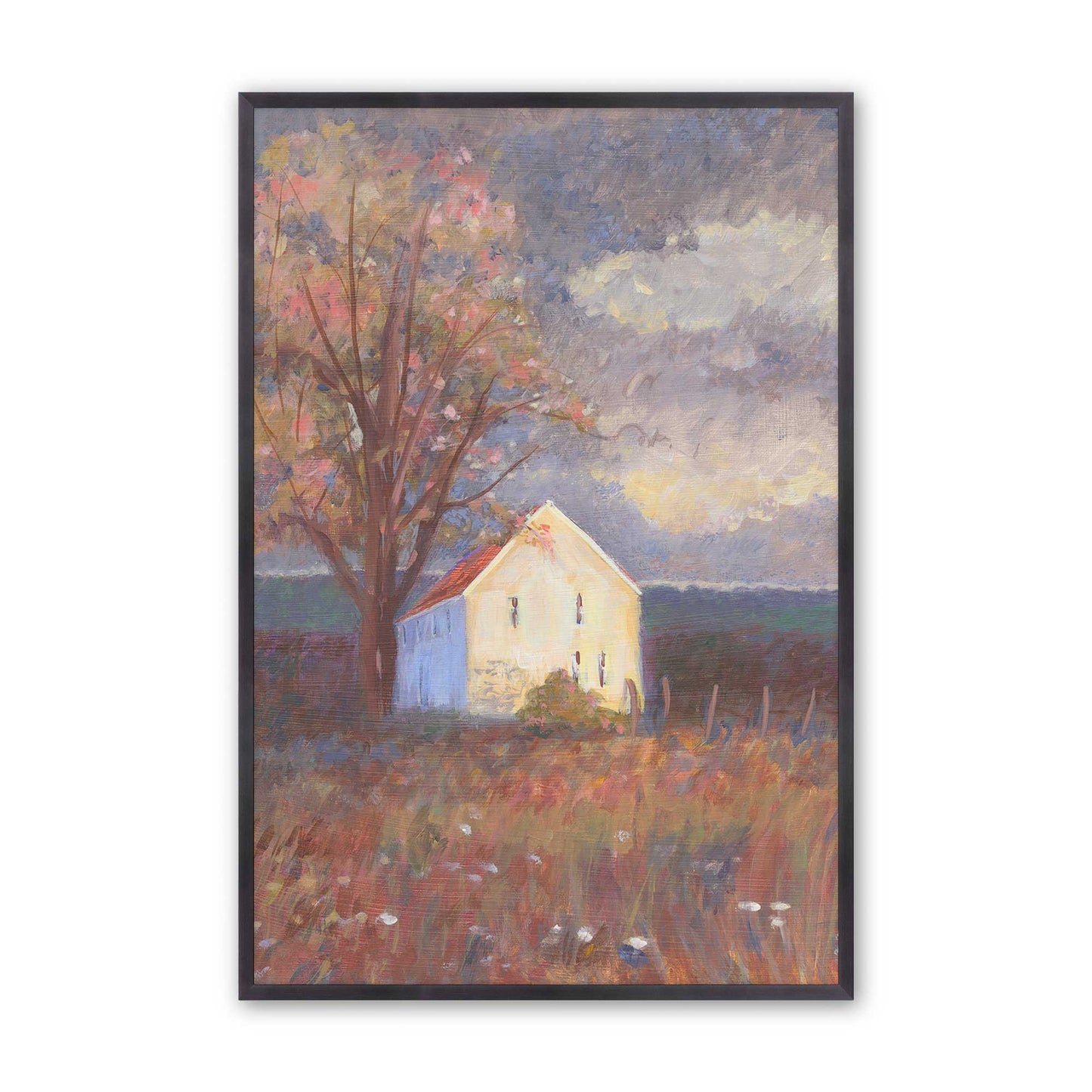 [Color:Weathered Zinc], Picture of art in a Weathered Zinc frame
