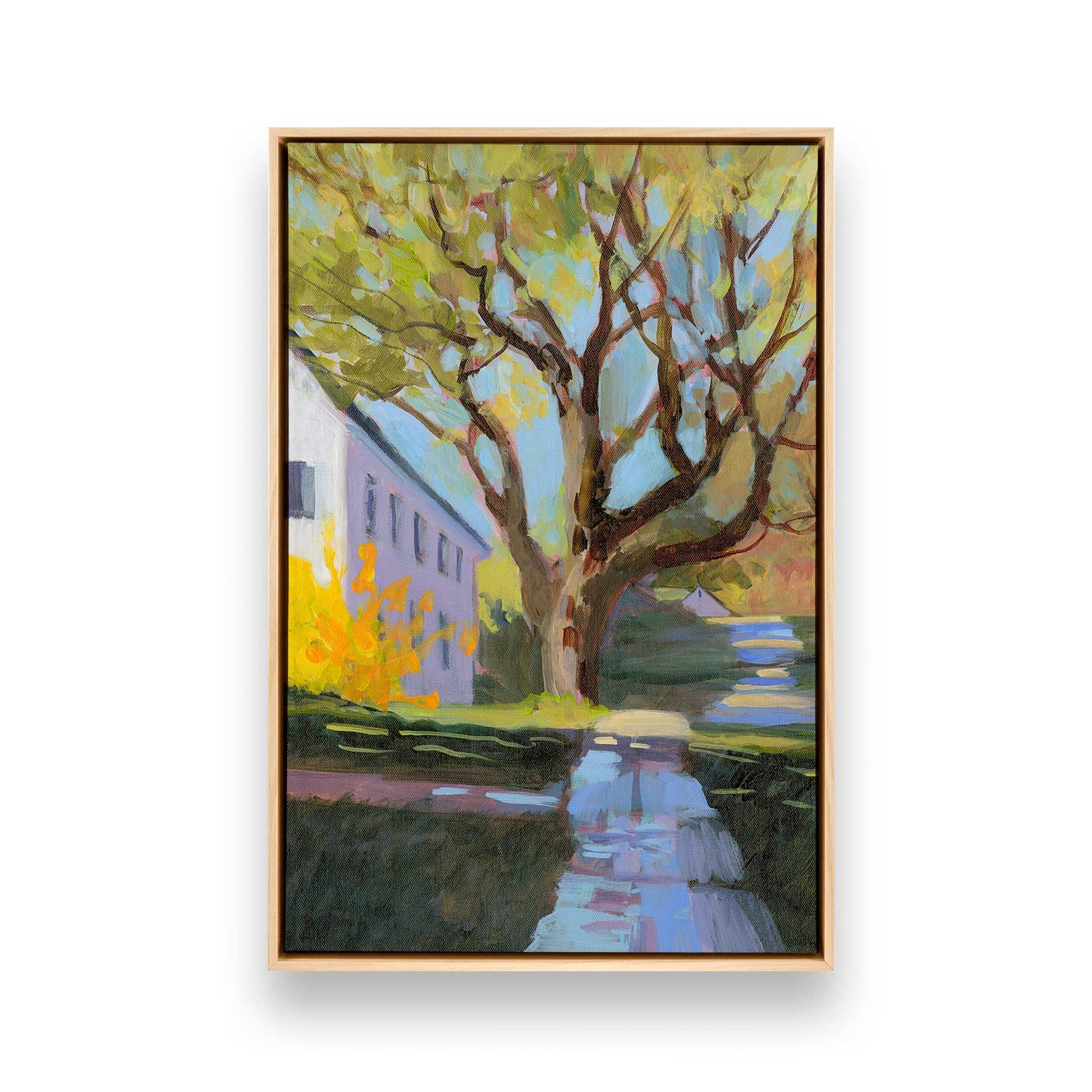 [Color:American Maple], Picture of art in a American Maple frame