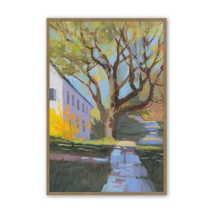 [Color:Brushed Gold], Picture of art in a Brushed Gold frame