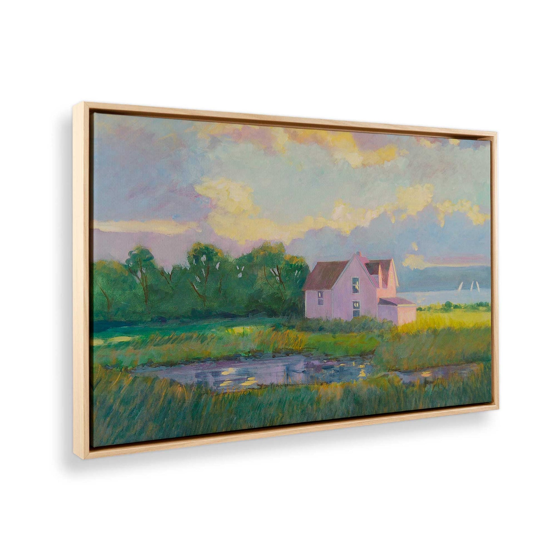 [Color:American Maple], Picture of the corner of the art