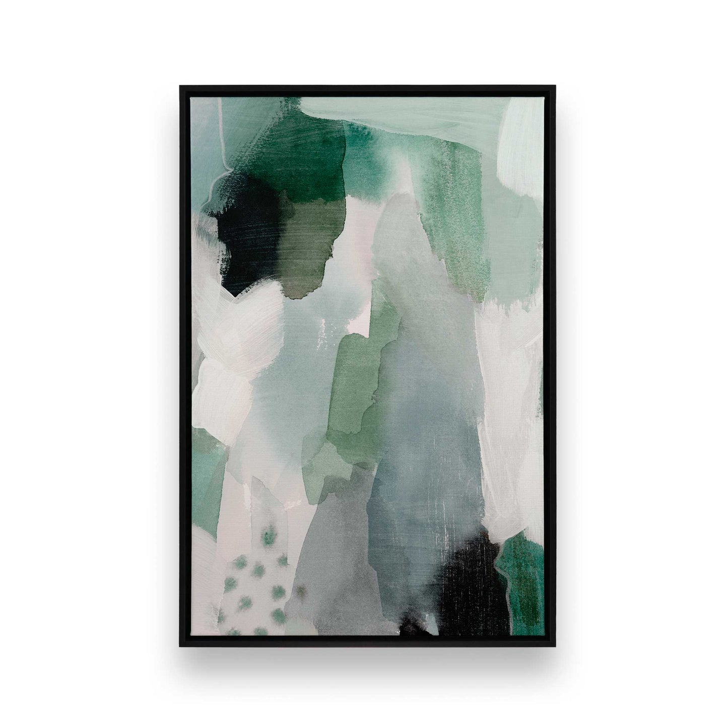 [Color:Satin Black], Picture of art in a Satin Black frame