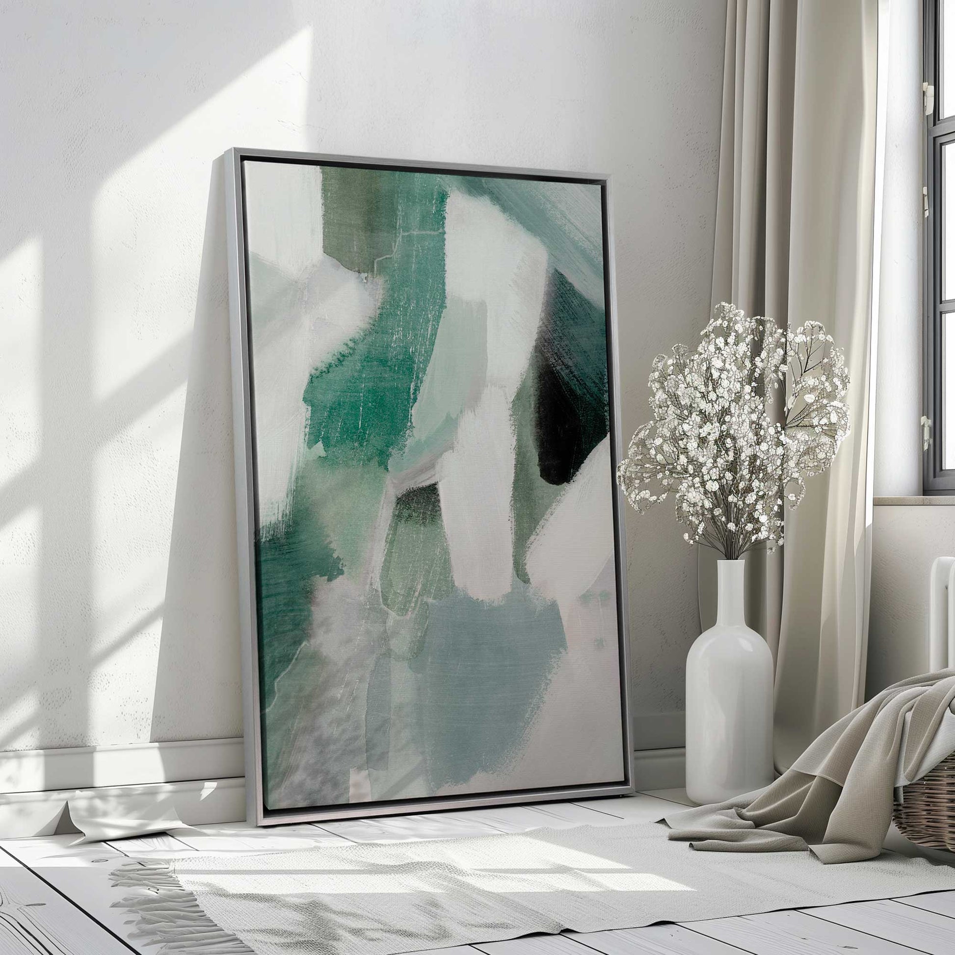 Picture of art in a room