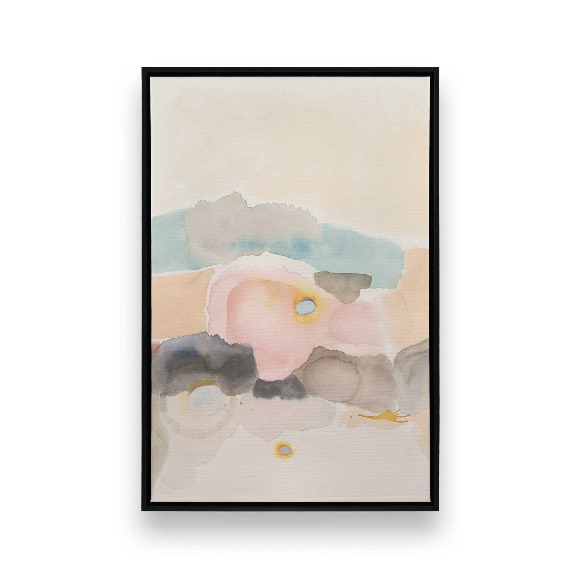 [Color:Satin Black], Picture of art in a Satin Black frame