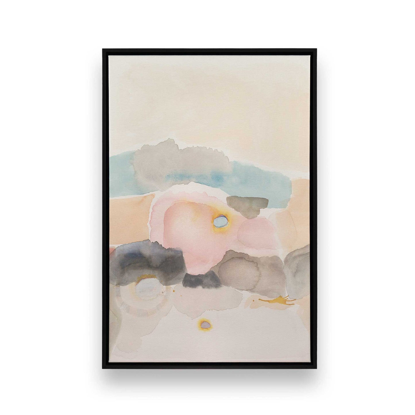 [Color:Satin Black], Picture of art in a Satin Black frame