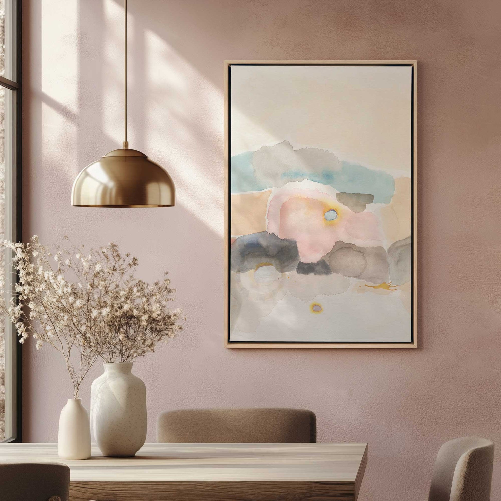 Picture of art in a room