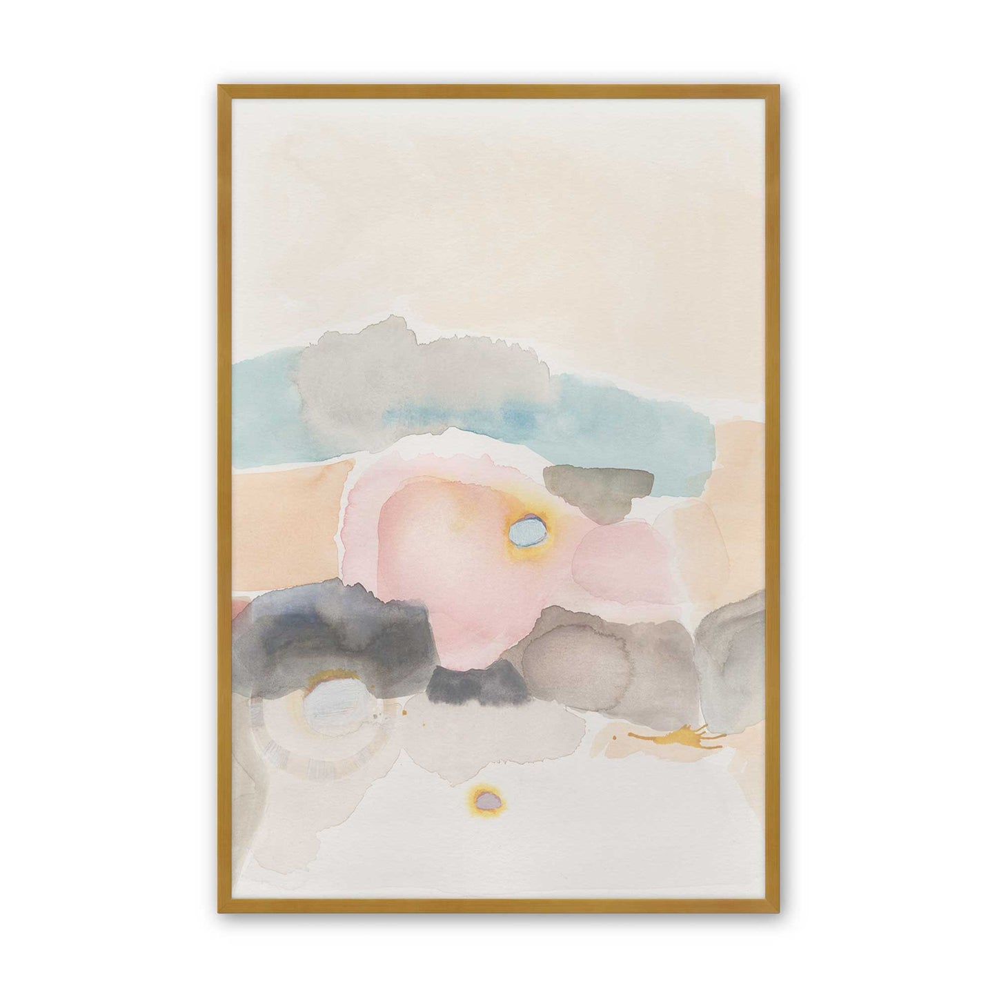 [Color:Polished Gold], Picture of art in a Polished Gold frame