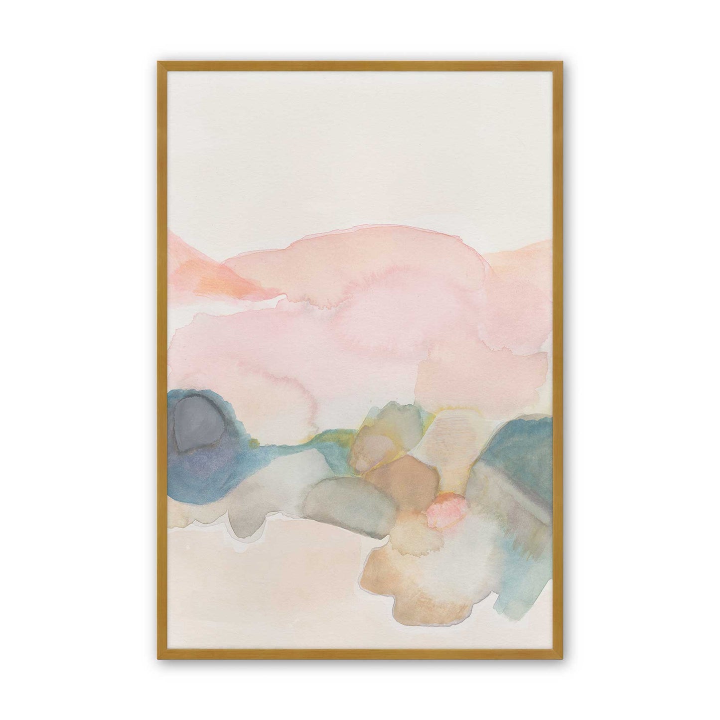 [Color:Polished Gold], Picture of art in a Polished Gold frame
