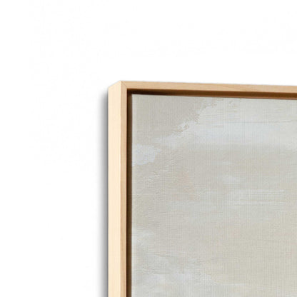 [Color:American Maple], Picture of art in a American Maple frame at an angle