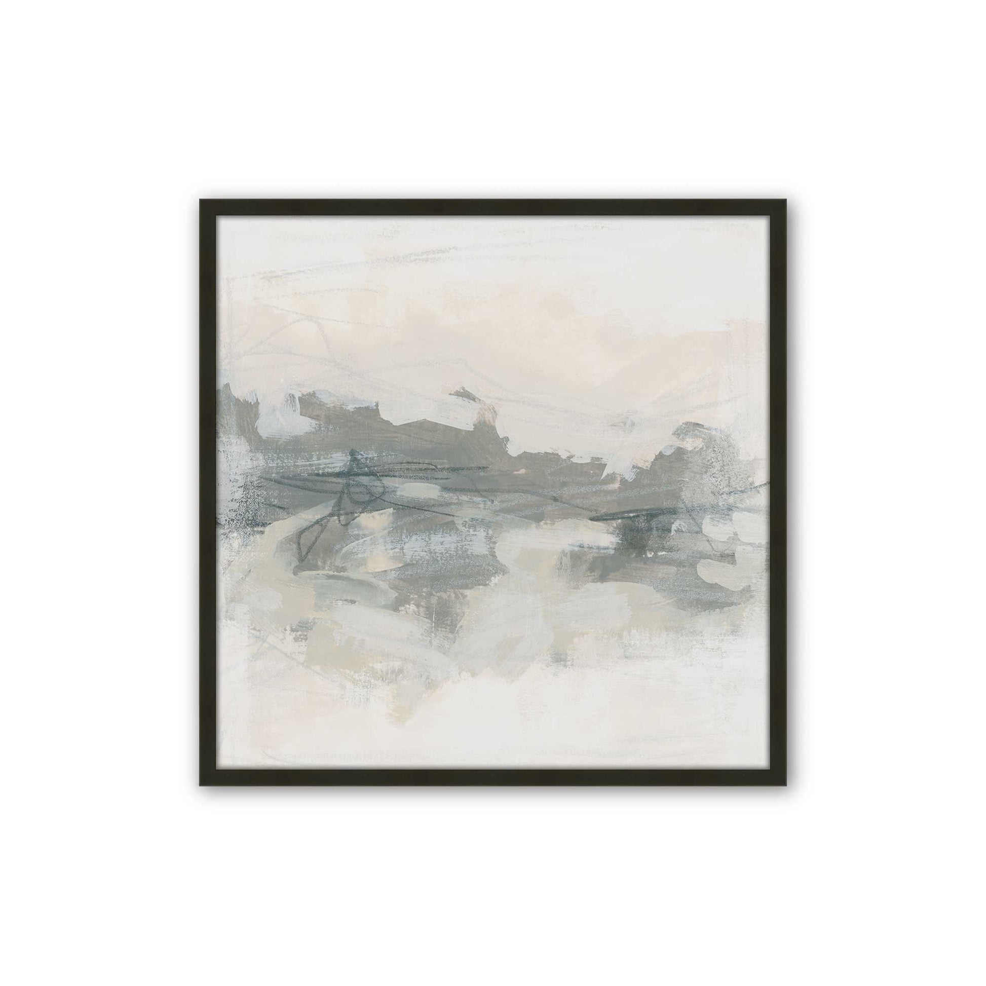 [Color:Satin Black], Picture of art in a Satin Black frame