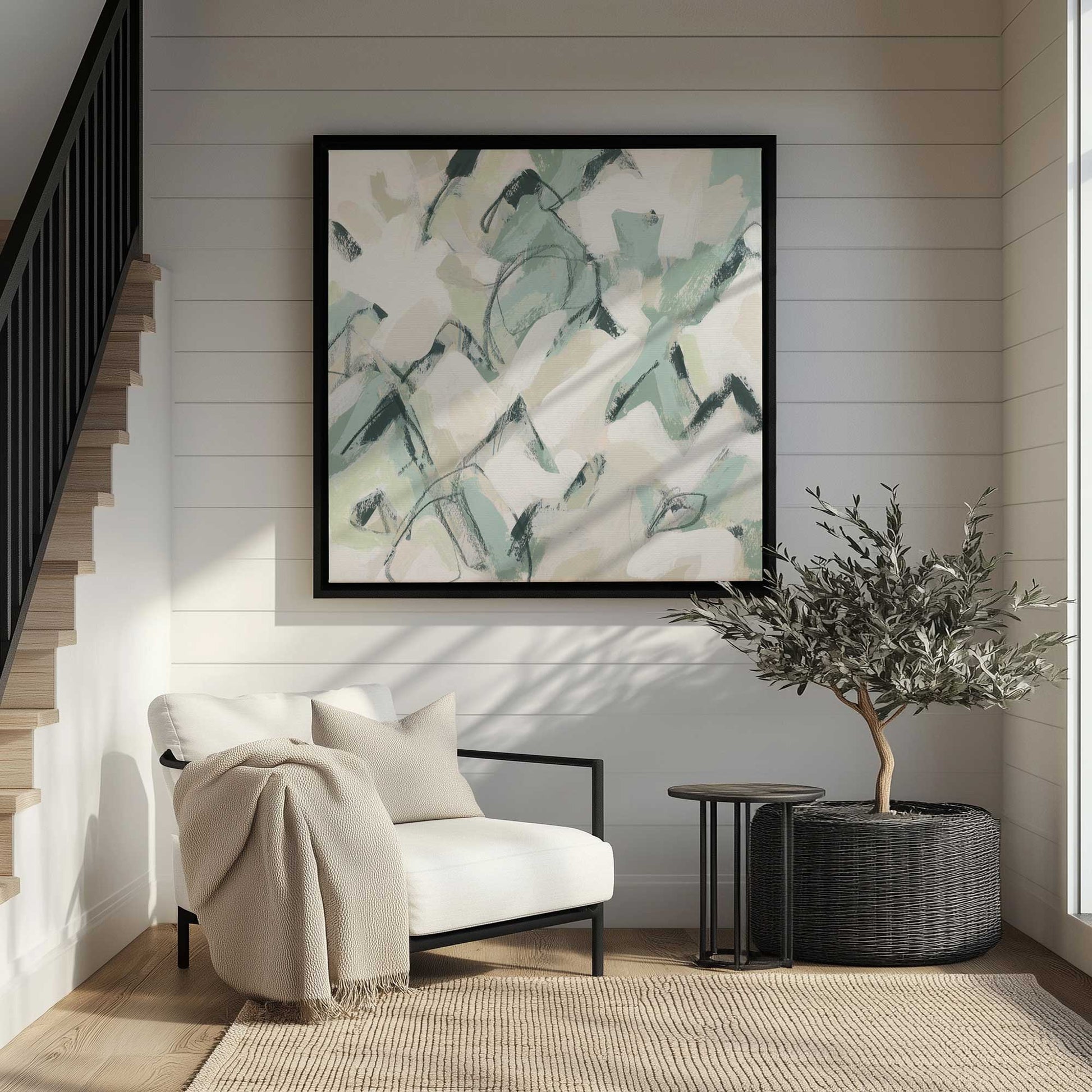 Picture of art in a room
