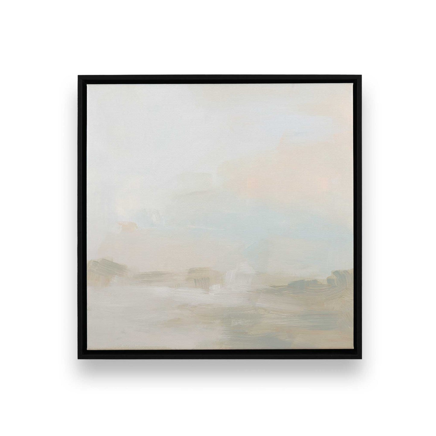 [Color:Satin Black], Picture of art in a Satin Black frame