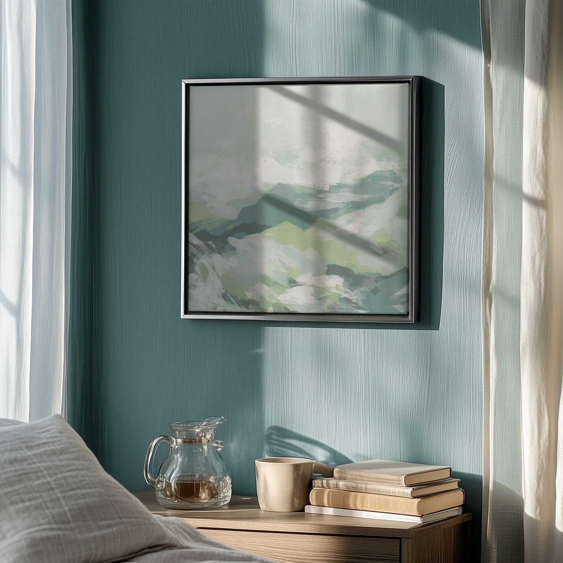 Picture of art in a room