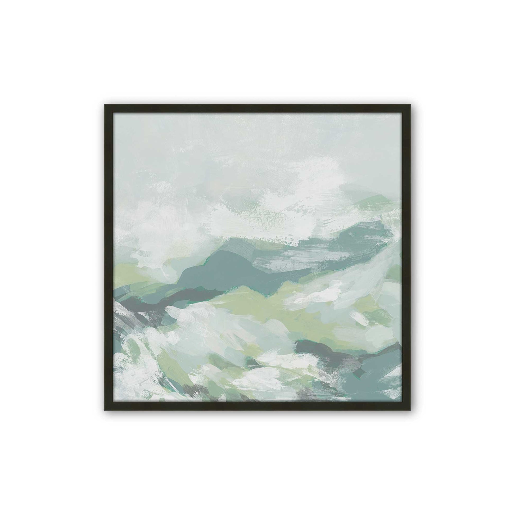 [Color:Satin Black], Picture of art in a Satin Black frame
