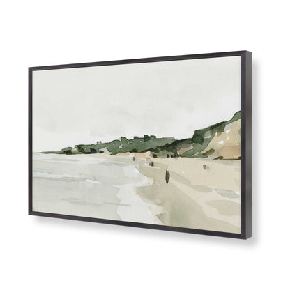 [Color:Weathered Zinc], Picture of art in a Weathered Zinc frame of the corner