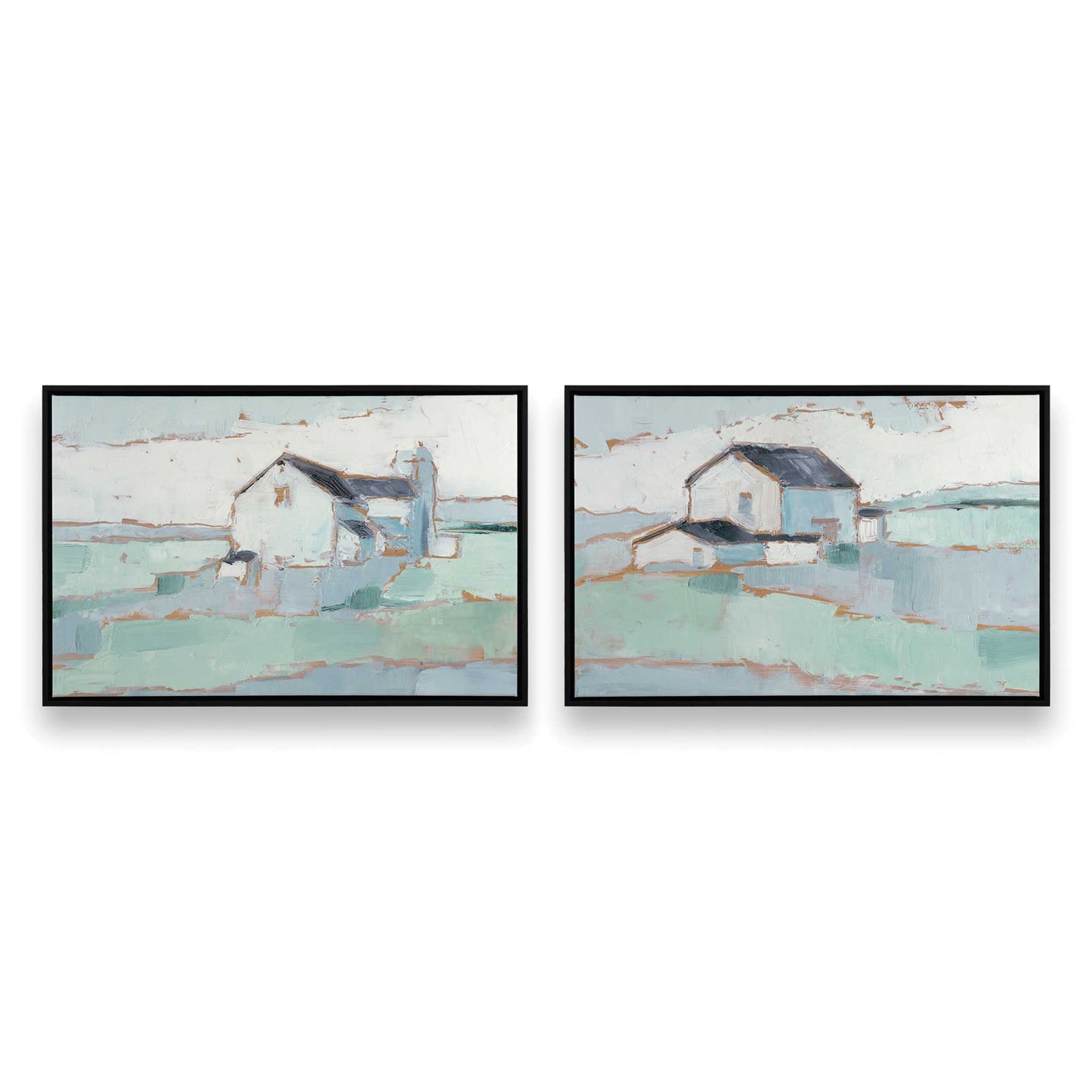 [Color:Satin Black], Picture of art in a Satin Black frame