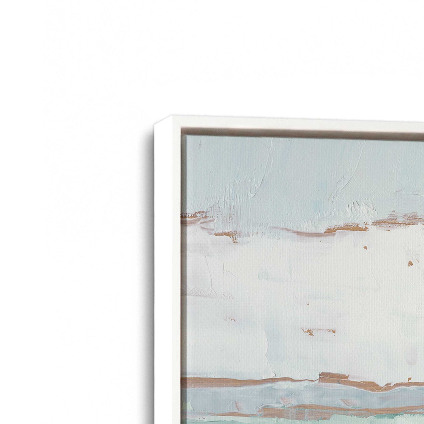 [Color:Opaque White], Picture of the corner of the art