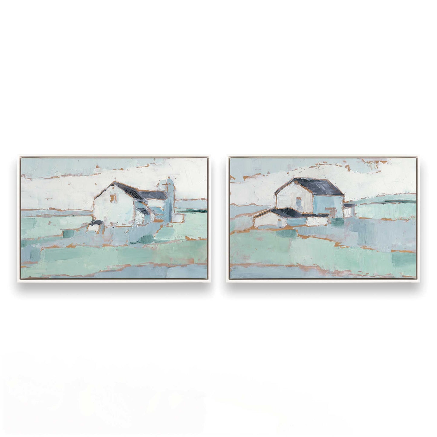 [Color:Opaque White], Picture of art in a White frame