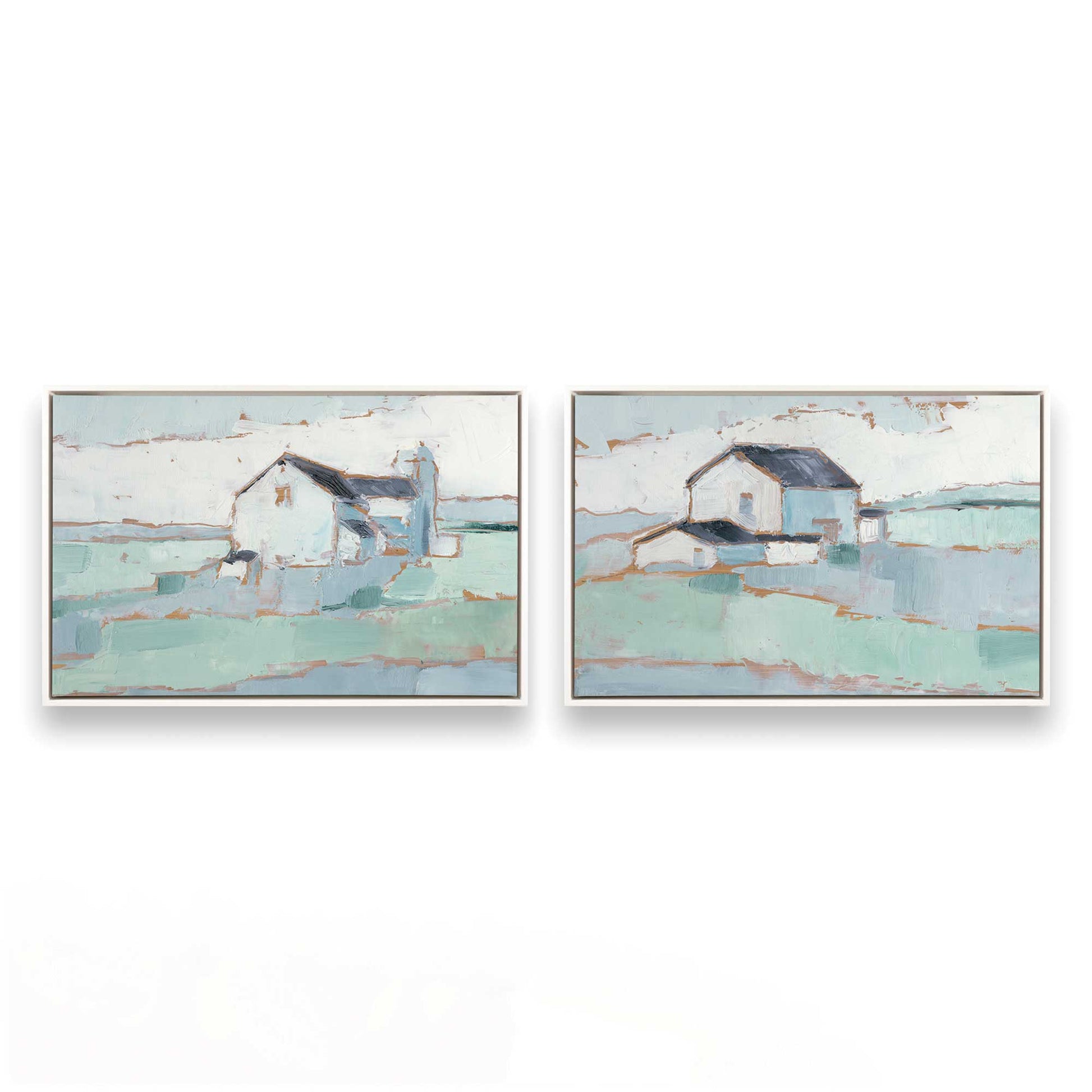 [Color:Opaque White], Picture of art in a White frame