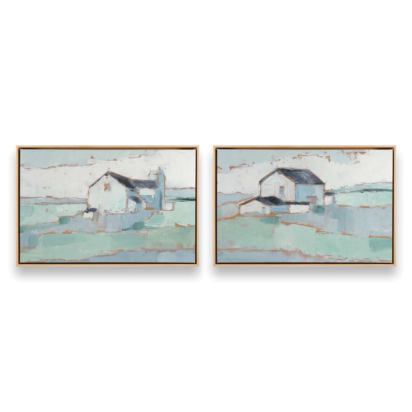 [Color:American Maple], Picture of art in a American Maple frame