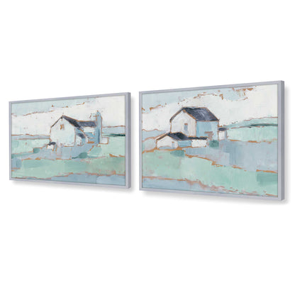 [Color:Polished Chrome], Picture of art in a Polished Chrome frame at an angle