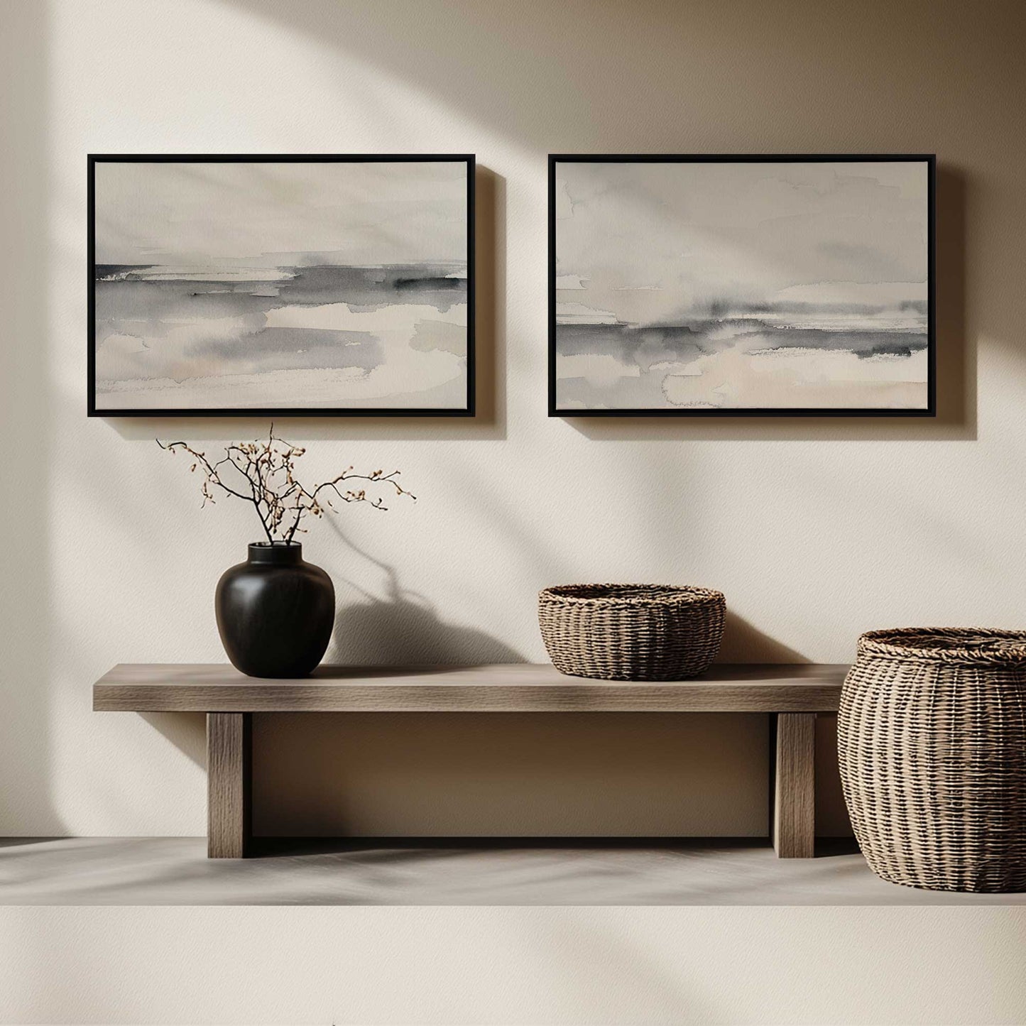 [Color:American Maple], Picture of art in a American Maple frame