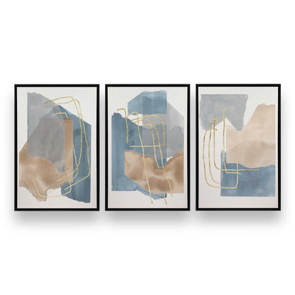 [Color:Satin Black], Picture of art in a Satin Black frame