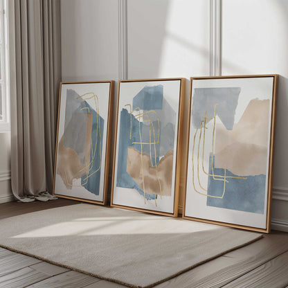 [Color:American Maple], Picture of art in a American Maple frame