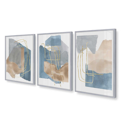 [Color:Polished Chrome], Picture of art in a Polished Chrome frame at an angle