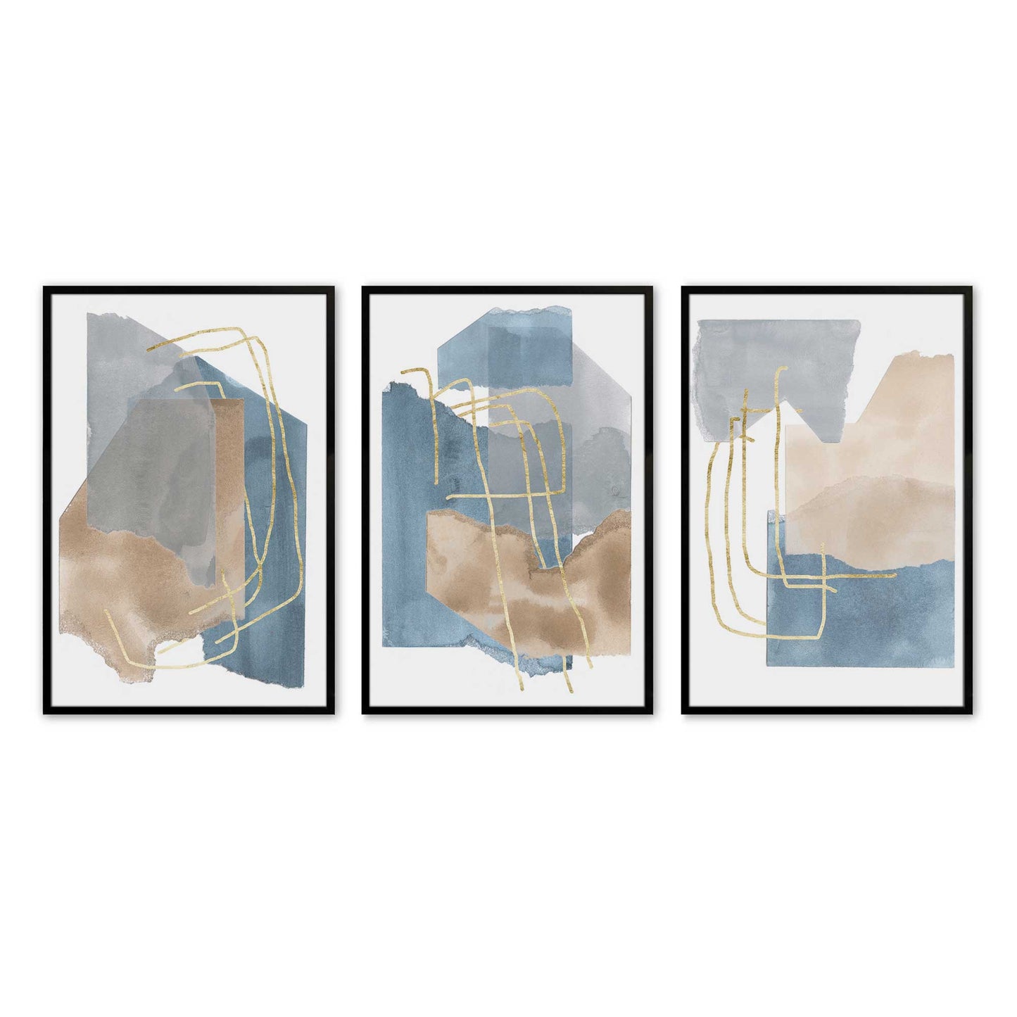 [Color:Satin Black], Picture of art in a Satin Black frame