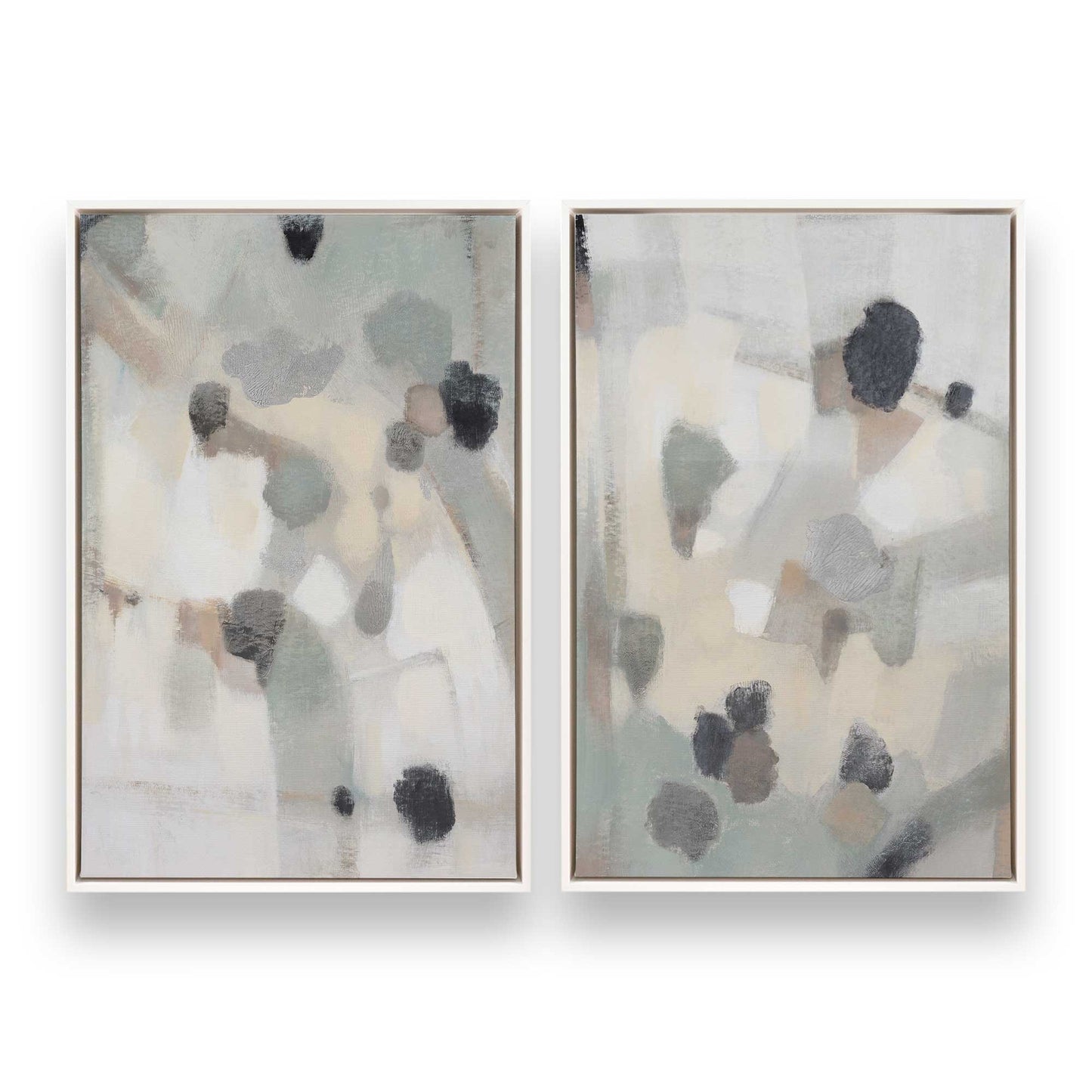 [Color:Opaque White], Picture of art in a White frame
