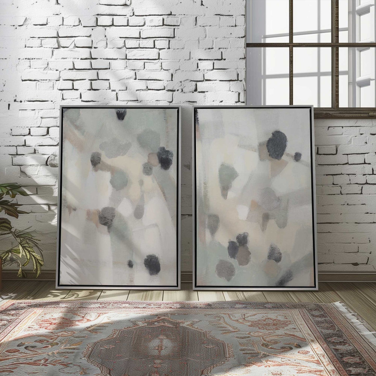 [Color:Satin Black], Picture of art in a Satin Black frame