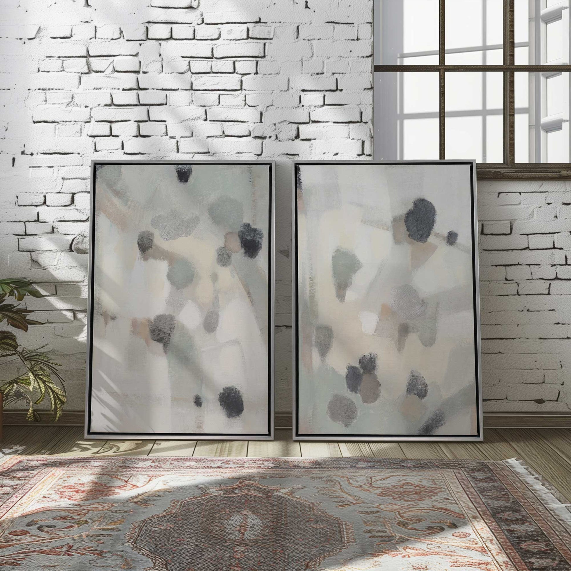 [Color:Satin Black], Picture of art in a Satin Black frame