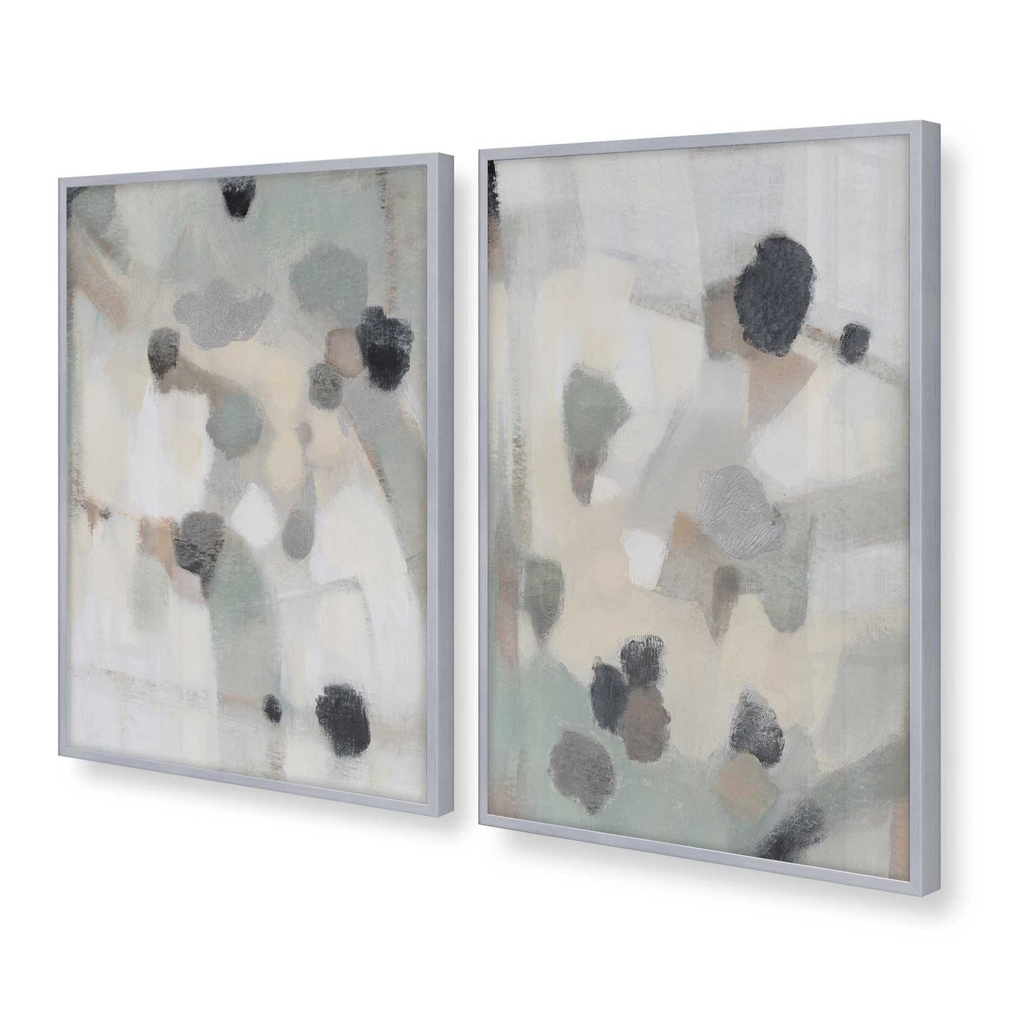 [Color:Polished Chrome], Picture of art in a Polished Chrome frame at an angle