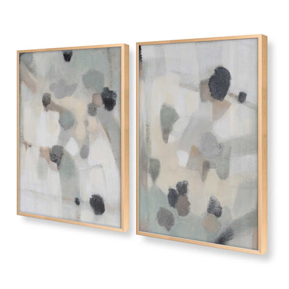 [Color:Raw Maple], Picture of art in a Raw Maple frame at an angle