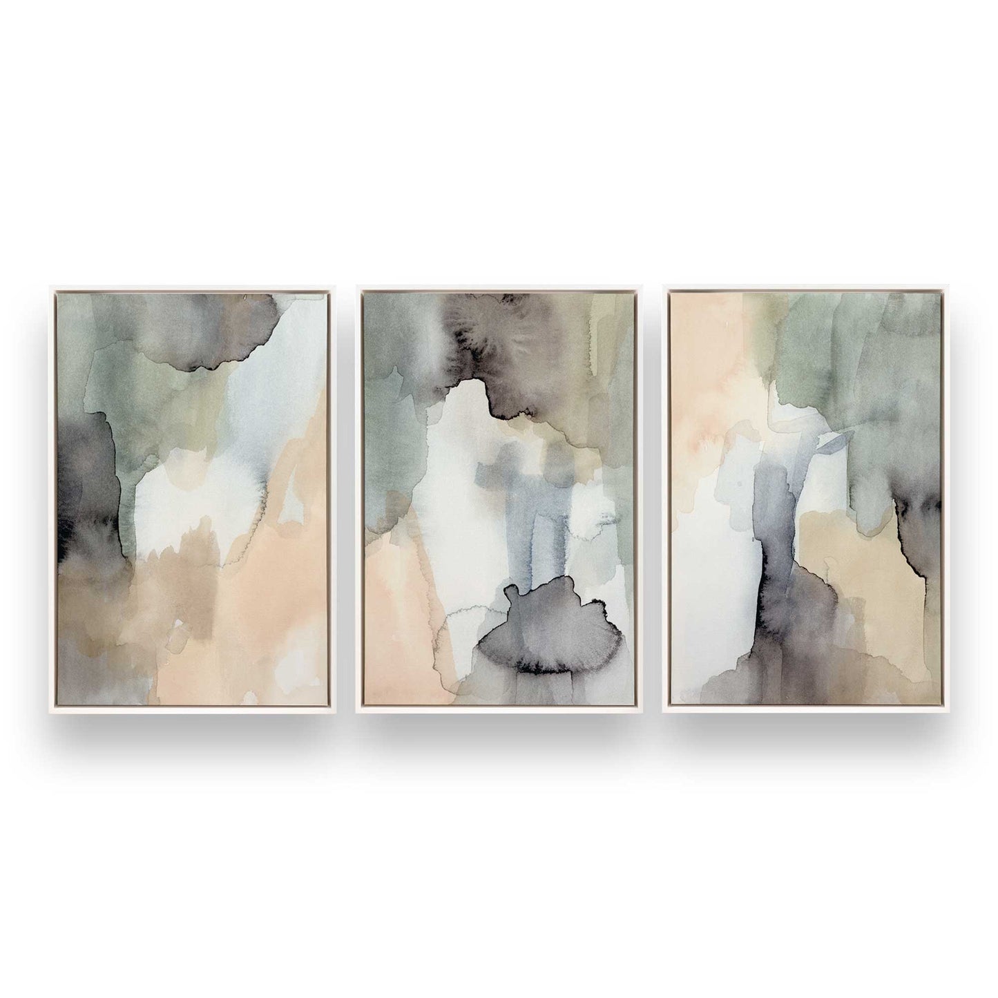 [Color:Opaque White], Picture of art in a White frame