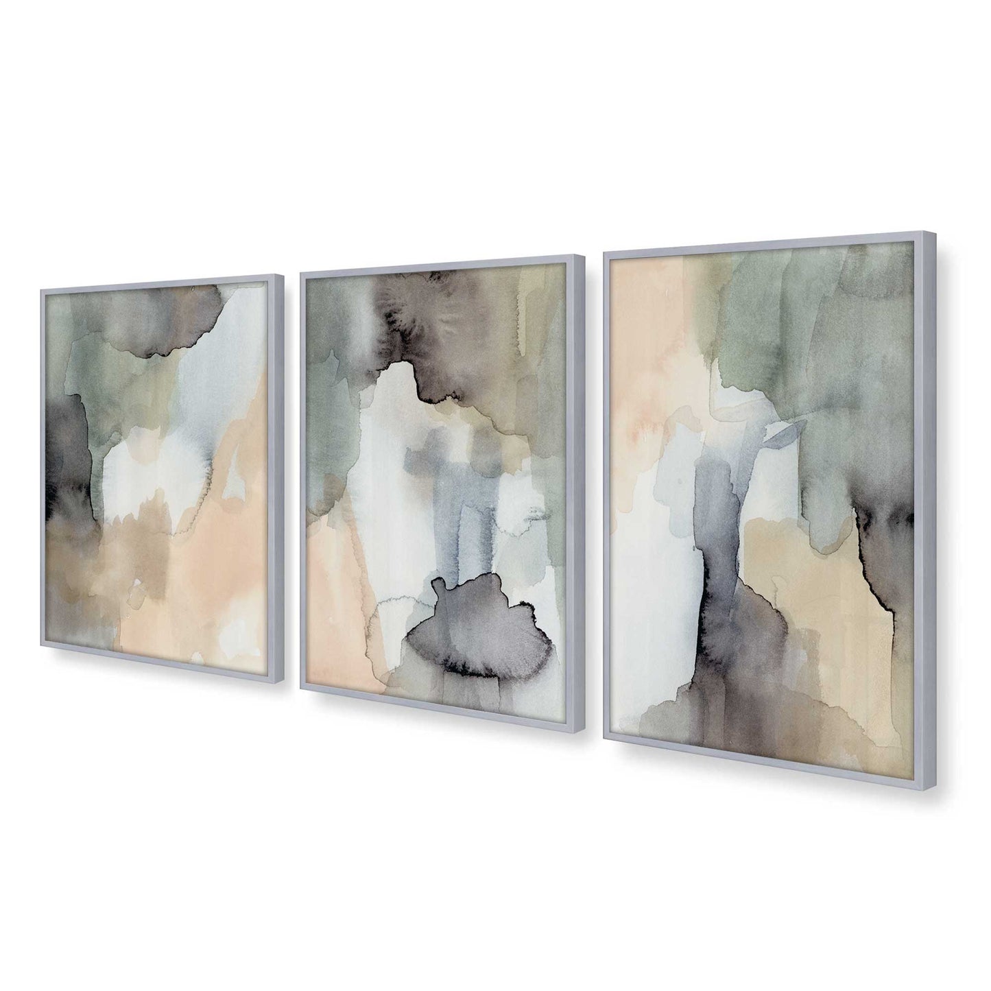 [Color:Polished Chrome], Picture of art in a Polished Chrome frame at an angle