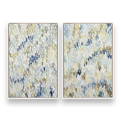 [Color:Opaque White], Picture of art in a White frame