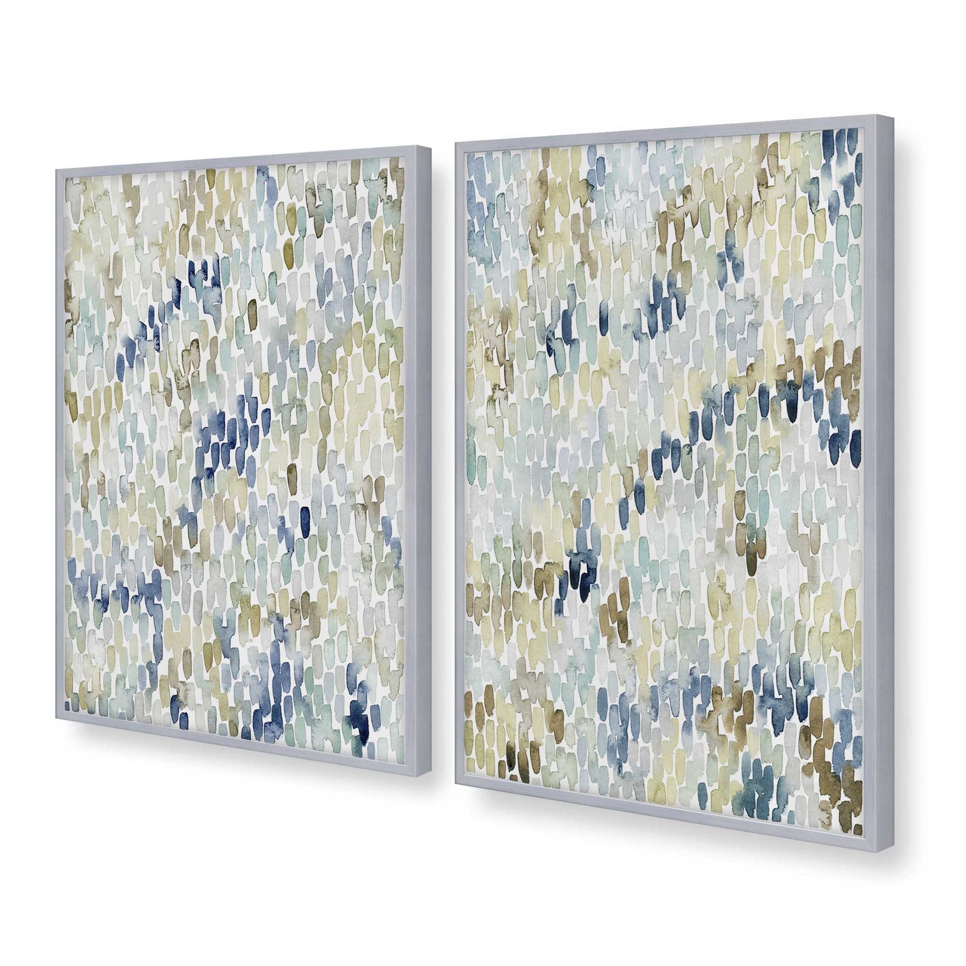 [Color:Polished Chrome], Picture of art in a Polished Chrome frame at an angle