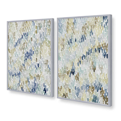 [Color:Polished Chrome], Picture of art in a Polished Chrome frame at an angle