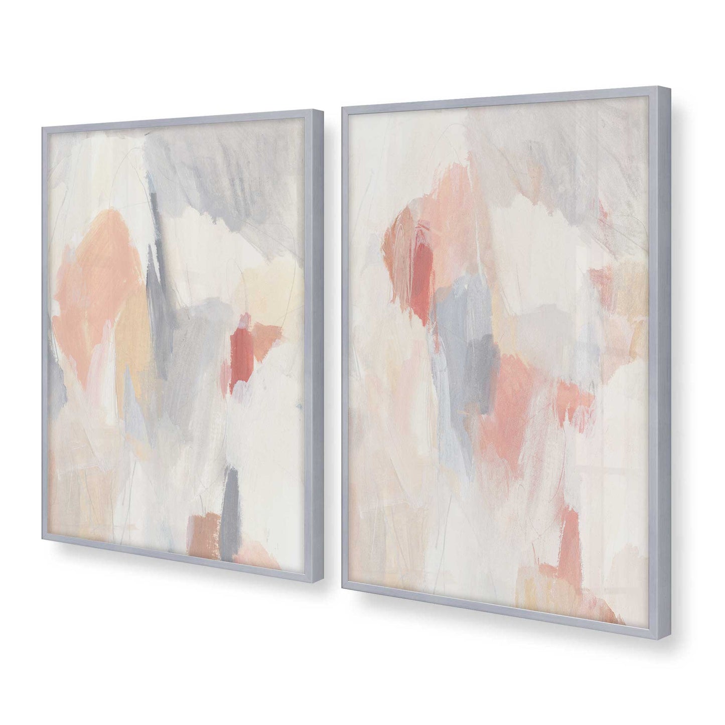 [Color:Polished Chrome], Picture of art in a Polished Chrome frame at an angle
