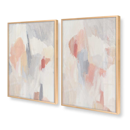 [Color:Raw Maple], Picture of art in a Raw Maple frame at an angle