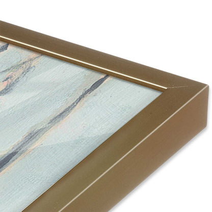 [Color:Weathered Zinc], Picture of art in a Weathered Zinc frame of the corner