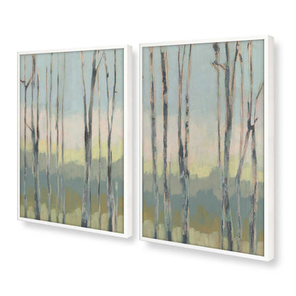 [Color:Opaque White], Picture of art in a Opaque White frame at an angle