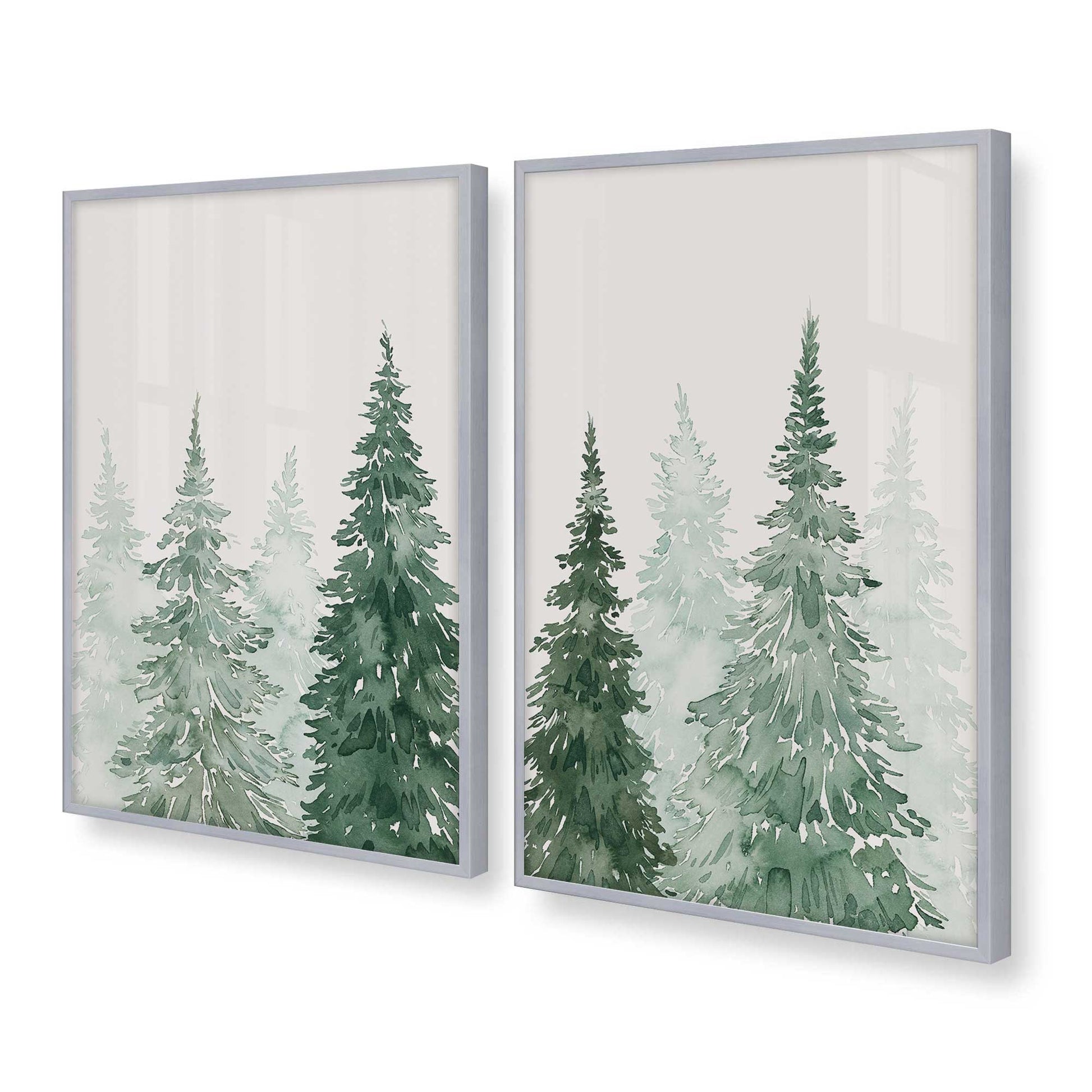 [Color:Polished Chrome], Picture of art in a Polished Chrome frame at an angle